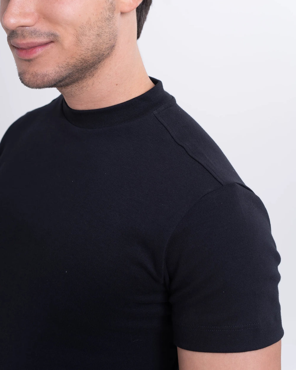GOLA MEDIA SUEDINE EGIPICIO - PRETA - imagem 2